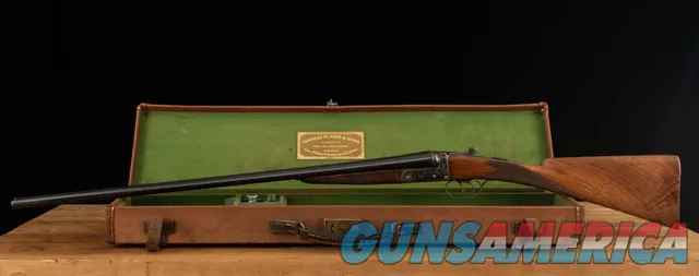 THOMAS BLAND 28 GAUGE – 28”, 5 1/4 POUNDS, MAKER’S CASE, vintage firearms inc