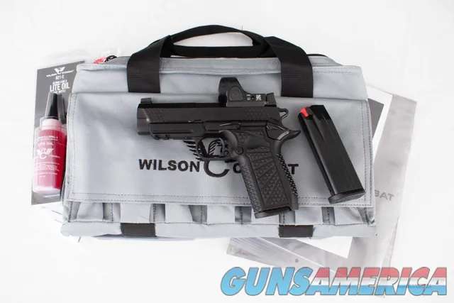 Wilson Combat 9mm – SFX9, VFI SERIES, 4”, 15rd, SRO, LIGHTRAIL, BLACK, vintage firearms inc