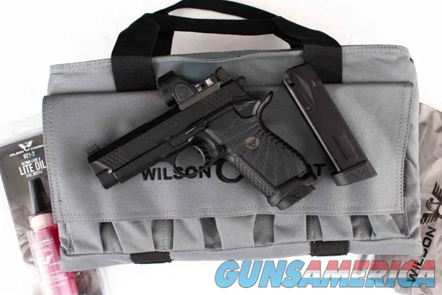 Wilson Combat 9mm - EDC X9, VFI SERIES, BLK EDITION, SRO, vintage firearms 