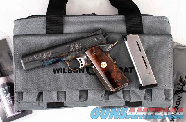 Wilson Combat .45ACP - CLASSIC, DANGELO ENGRAVED, vintage firearms inc