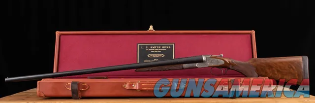 L.C. Smith Monogram 12 Ga, 32” BARRELS, 1 OF 76, vintage firearms inc