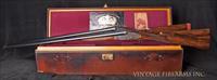 Charles Lancaster 20 Bore - SELF OPENER, SIDELOCK, SINGLE TRIGGER, 1 of PAIR 