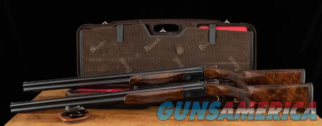 Perazzi MX8 - TRUE PAIR, UPGRADED WOOD, CASED, vintage firearms inc