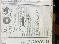 Fox HE Super Fox 12 Gauge – 32”, 1 OF 950 MADE, NICE!, vintage firearms inc 