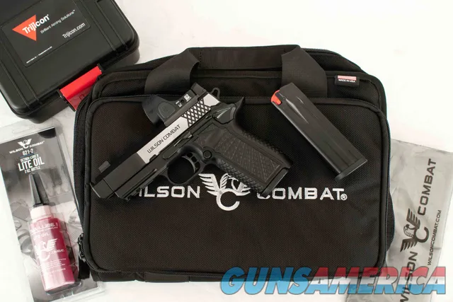 Wilson Combat SFX9, 9mm - TWO-TONE, SRO, COMPENSATED, vintage firearms inc