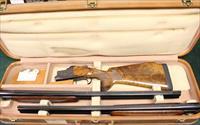Browning Superposed 12 gauge 2 barrel set with Etchen Stock Img-1