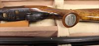 Browning Superposed 12 gauge 2 barrel set with Etchen Stock Img-5