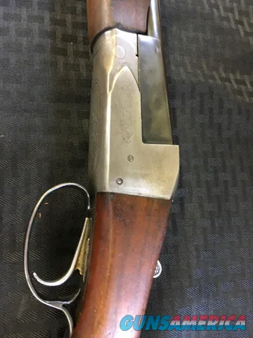 Fox model B engraved with a single trigger and a factory beaver taxi Img-2
