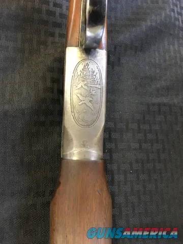 Fox model B engraved with a single trigger and a factory beaver taxi Img-4