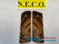 CROSS CUT MAMMOTH IVORY 1911 PISTOL GRIPS