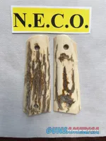 "BARK" MAMMOTH IVORY 1911 GRIPS