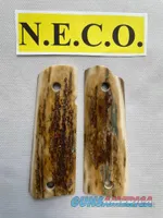 "BARK" MAMMOTH IVORY 1911 GRIPS