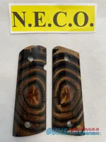 CROSS CUT MAMMOTH IVORY 1911 PISTOL GRIPS