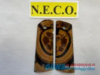 CROSS CUT MAMMOTH IVORY 1911 PISTOL GRIPS