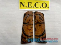 CROSS CUT MAMMOTH IVORY 1911 PISTOL GRIPS