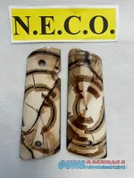 CROSS CUT MAMMOTH IVORY 1911 PISTOL GRIPS