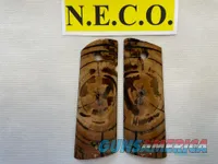 CROSS CUT MAMMOTH IVORY 1911 PISTOL GRIPS