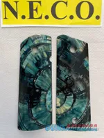 CROSS CUT MAMMOTH IVORY 1911 PISTOL GRIPS