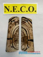 CROSS CUT MAMMOTH IVORY 1911 PISTOL GRIPS