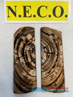 CROSS CUT MAMMOTH IVORY 1911 PISTOL GRIPS