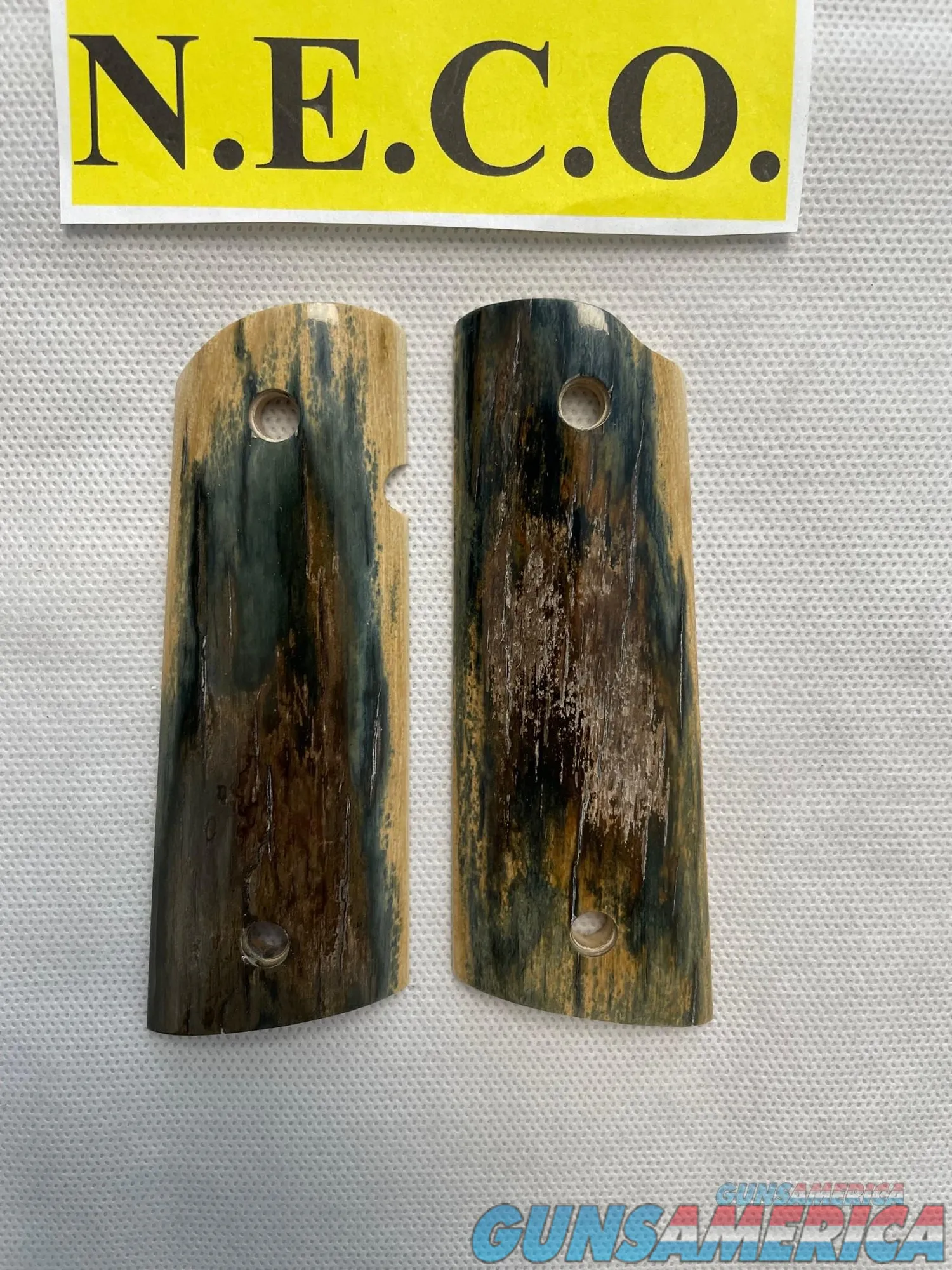 "BARK" MAMMOTH IVORY 1911 GRIPS