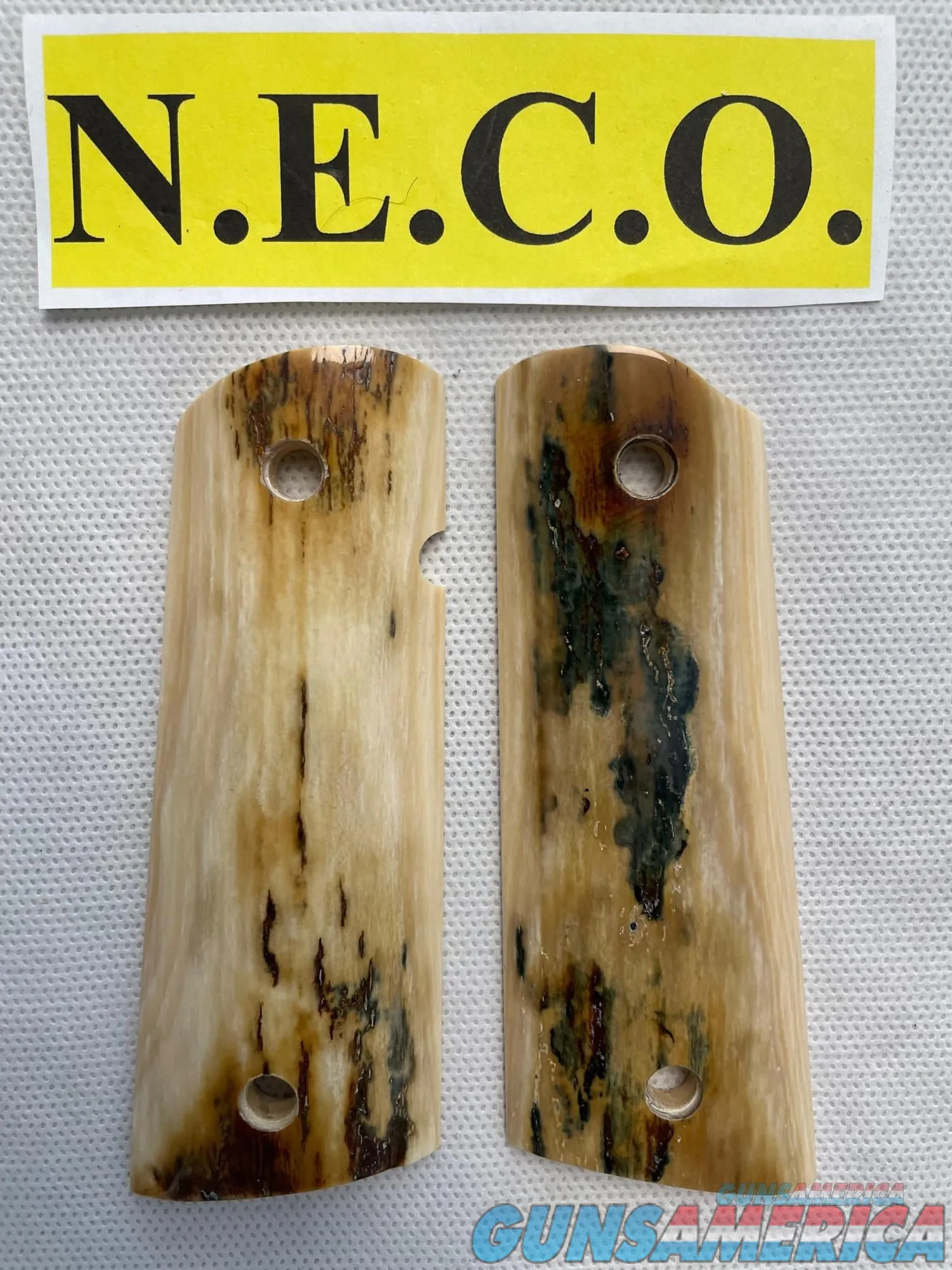 "BARK" MAMMOTH IVORY 1911 GRIPS