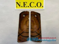 CROSS CUT MAMMOTH IVORY 1911 PISTOL GRIPS