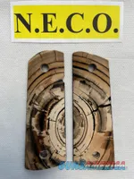 CROSS CUT MAMMOTH IVORY 1911 PISTOL GRIPS
