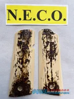 "CRACKLE" MAMMOTH IVORY 1911 GRIPS