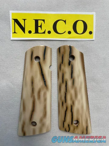"CRACKLE" MAMMOTH IVORY 1911 GRIPS