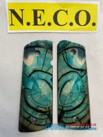 CROSS CUT MAMMOTH IVORY 1911 PISTOL GRIPS