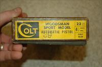 Colt Woodsman w/box Mfg 1969 Img-5