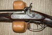 F.W. Harrold 12 Gauge Hammer Antique Shotgun English Img-9