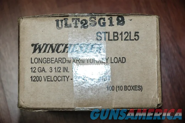 Winchester Long Beard Turkey Loads 12 GA 3.5 Inch 5 Shot Qty 100 Rounds