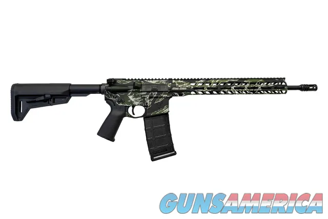 Stag Arms STAG-15 5.56mm AR15 with Tactical Tiger Camo