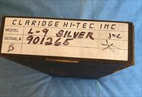 CLARIDGE HI-TEC L-9 9mm pistol, factory new in correct box
