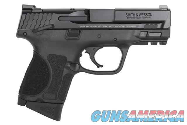 Smith &amp; Wesson M&amp;P9 M2.0 Subcompact 9mm Thumb Safety 3.6" 12 Rds 12482