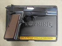 Browning Hi-Power Standard 4-5/8 Blued 13+1 9mm 051004493 Img-1