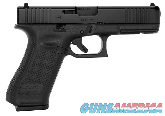 Glock G17 Gen 5 9mm 4.49" Black 17 Rounds PA175S203