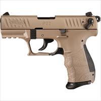 Walther P22 QD Tactical .22 LR FDE 3.42" TB 5120553 