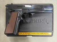 Browning Hi-Power Standard 9mm 4-5/8 Blued 13+1 Fixed Sights 051004393 Img-1