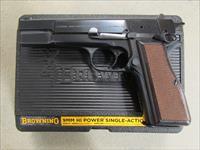 Browning Hi-Power Standard 9mm 4-5/8 Blued 13+1 Fixed Sights 051004393 Img-2