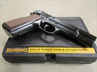 Browning Hi-Power Standard 9mm 4-5/8 Blued 13+1 Fixed Sights 051004393 Img-7