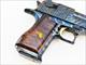 MAGNUM RESEARCH DESERT EAGLE CASE HARDENED WALNUT .50 AE 6" DE50CH