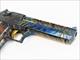 MAGNUM RESEARCH DESERT EAGLE CASE HARDENED WALNUT .50 AE 6" DE50CH