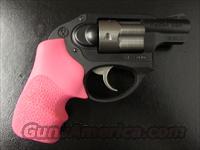 Ruger LCR Double-Action .38 SPL Pink Hogue Grips Img-1