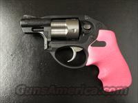 Ruger LCR Double-Action .38 SPL Pink Hogue Grips Img-2