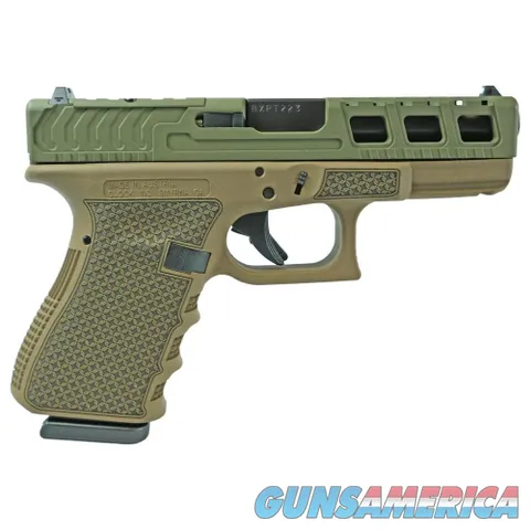 Glock G19 Gen 3 Thrasher 9mm Luger 4.02" FDE / ODG 15 Rds PI19502THRASHER