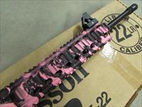 Smith & Wesson M&P15-22 Pink Platinum 16.5 Threaded BBL .22 LR 811051 Img-7