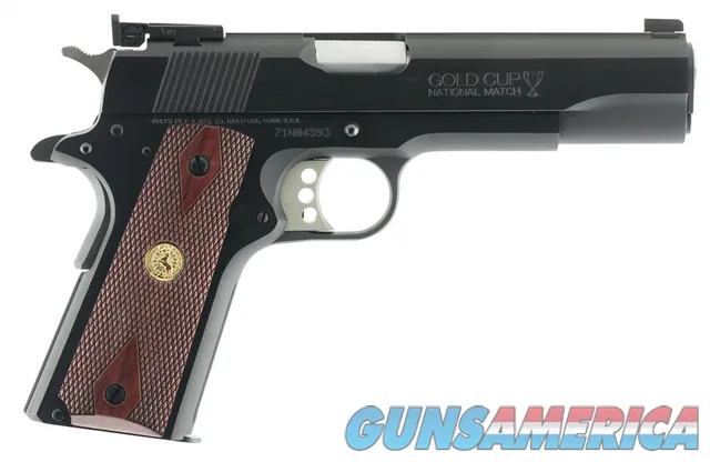 Colt 1911 Gold Cup National Match .45 ACP 5" 8 Rounds O5870A1
